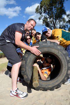 Corporate Team Building Obstacle Course Commando Sydney Olympic Park