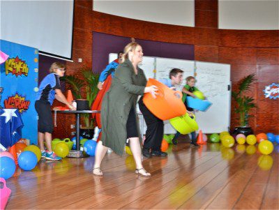 fun team building activities staff energisers for interaction and team play games indoors at Sydney offices