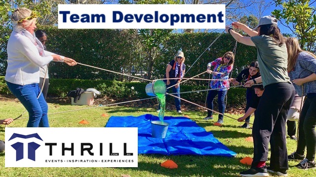 Team Development by Thrill staff training in Sydney