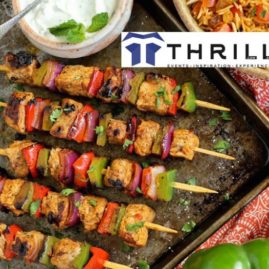 Vegetable Kebab and BBQ mobile catering by Thrill Foods