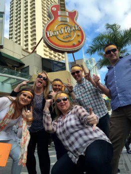 Hard Rock n Roll Team Building Events in Sydney and Surfers Paradise