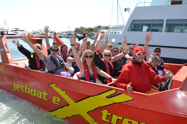 Team building activities and experiences Amazing Race Jet Boating in Sydney and at Surfers Paradise
