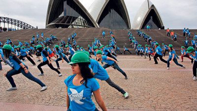 Sydney Opera House Flash Mob for team building activities and events