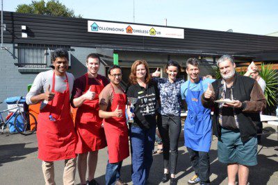 Wollongong Homeless Hub Thrill Charity Cook