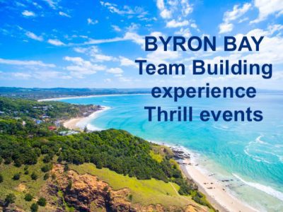 Byron Bay Team Building where Thrill welcomes your staff to stay and play on the sands on Australia's most easterly point.