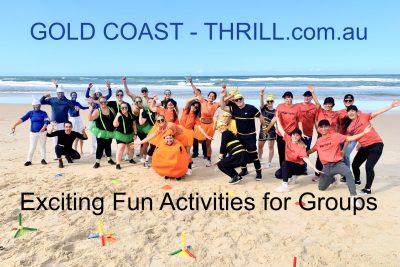 Gold Coast exciting fun activities for staff and groups team building activities by Thrill.com.au Surfers Paradise