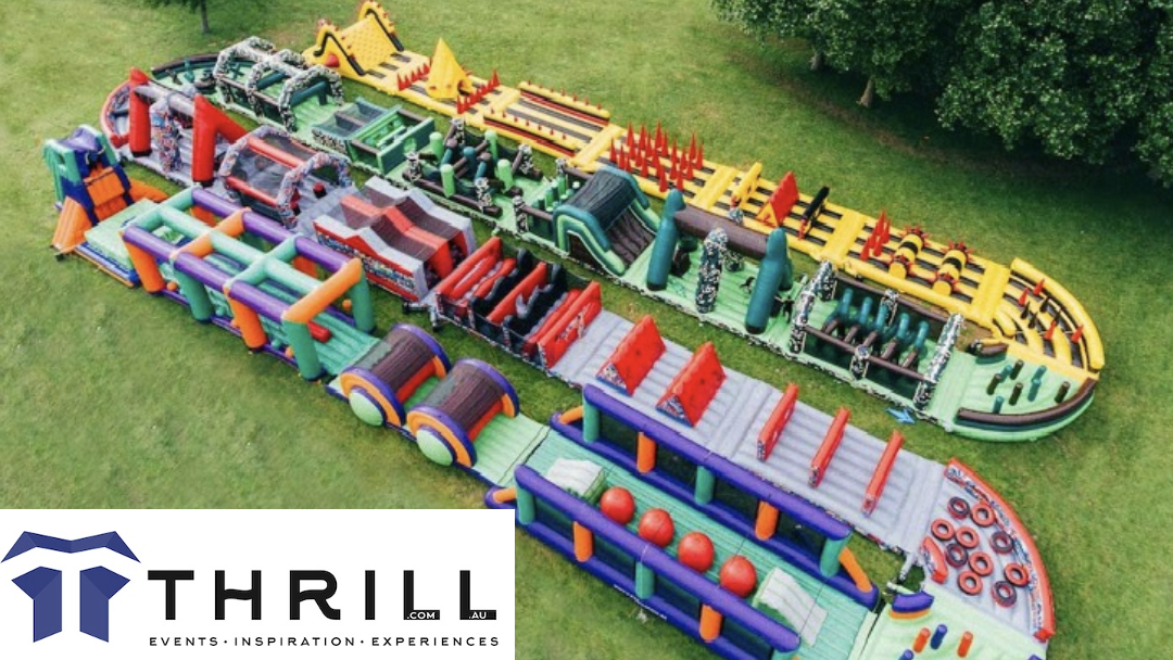 biggest-thrill-inflatable-obstacle-courses for all events and team building activities for staff in Australia