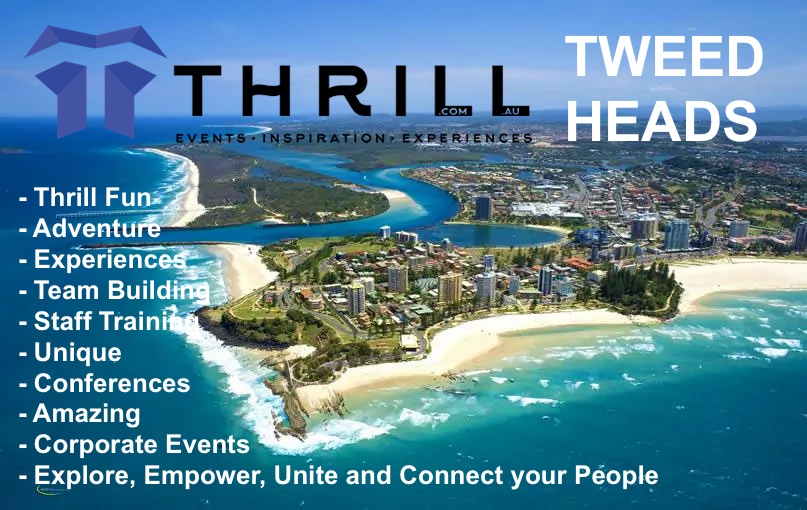 Tweed Heads Team Building Activities and things to do for staff or corporate events in Twin Towns on NSW to QLD border by Thrill team events