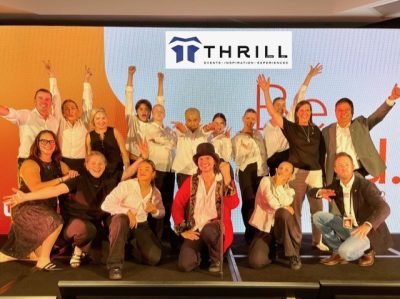 greatest-showman-dance-team-events flash mob participation in Sydney and Brisbane for Pharma conference