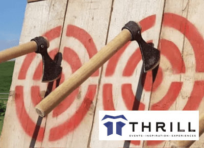 Thrill Axe Throwing Mobile Events and services to hotels, conference venues and private property