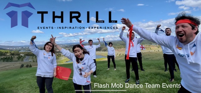 Thrill Flash Mob Dance team building activities