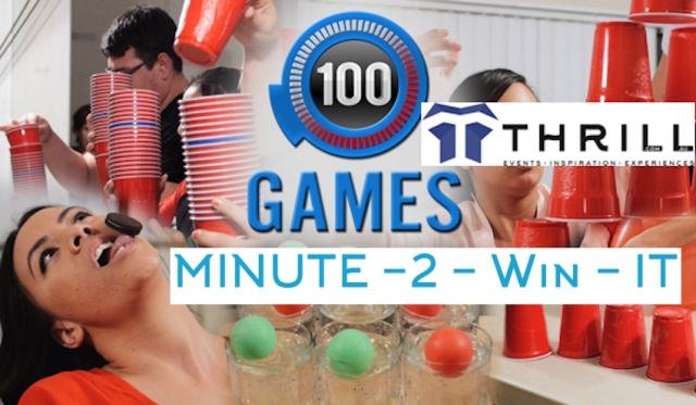 Minute 2 Win it games skills and laughter for fun staff events on the gold coast resorts and conference venues