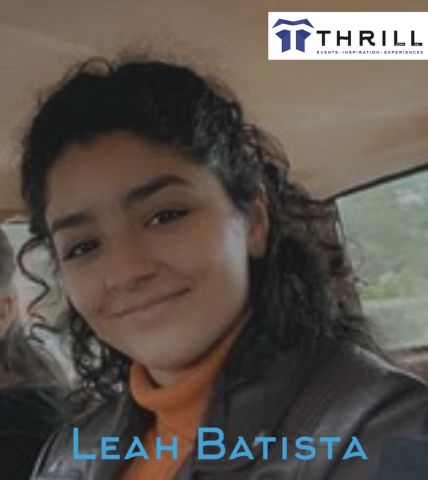 Thrill team building activities staff facilitator Leah Batista